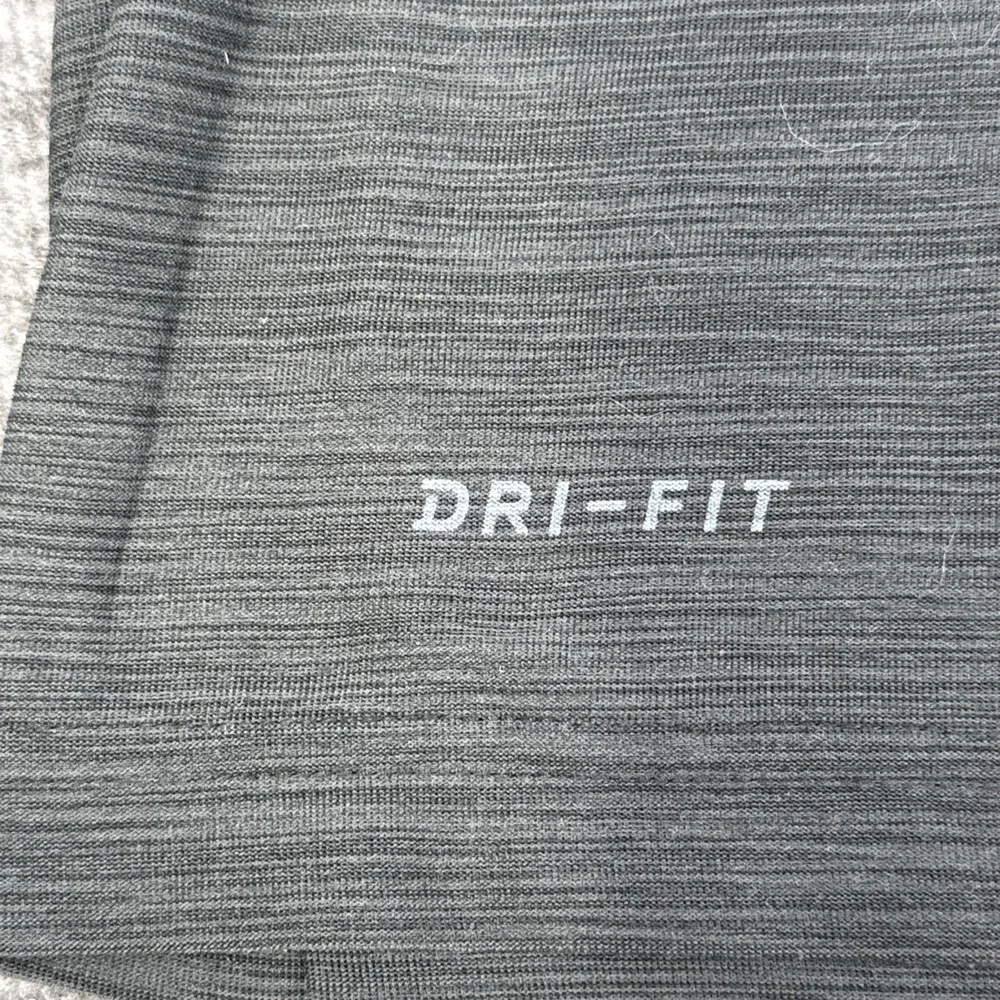 Nike Dri-FIT 1/4 Zip Pullover Gray Long Sleeve Athletic Top Women's‎ L